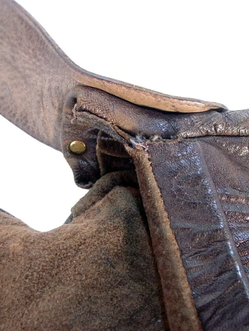 CALLEEN CORDERO Cleo Zara $895 Leather Messenger Crossbody Bag - Damaged - Picture 7 of 9